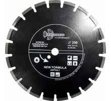 Диск алмазный отрезной 350*25,4*10 New Formula асфальт (1 шт.) 