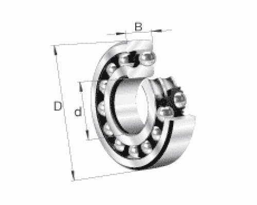 Подшипник 1510 (2210) 50*90*23мм