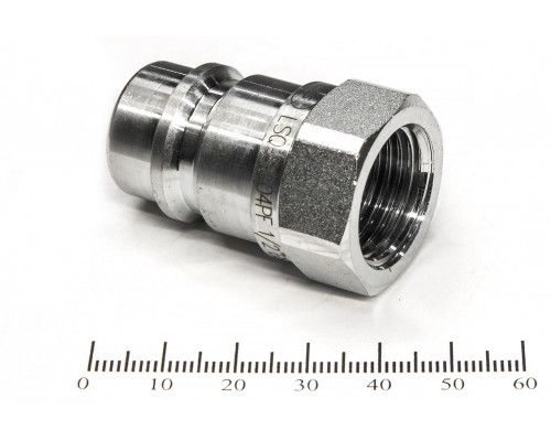 БРС для РВД ISO-A G 1/2 ниппель (S1-04PF-BSP1/2)