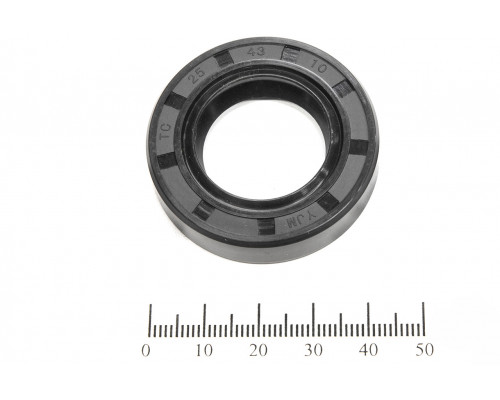Сальник (манжета армированная) TC 25х43х10 NBR70
