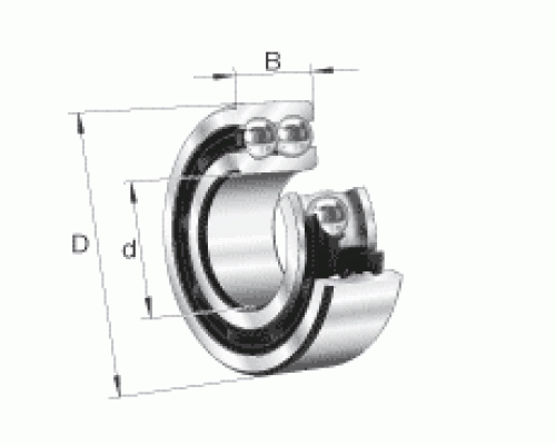 Подшипник 3056204 2RS (3204 2RS) ГПЗ/СПЗ-4 20*47*20,6мм