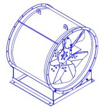 ВЕНТИЛЯТОРЫ ОСЕВЫЕ ДЫМОУДАЛЕНИЯ типа ВО 16-310 ДУ
