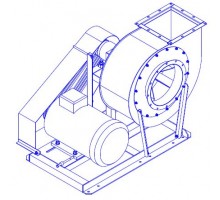 ВЕНТИЛЯТОРЫ РАДИАЛЬНЫЕ ПЫЛЕВЫЕ типа ВЦП 7-40
