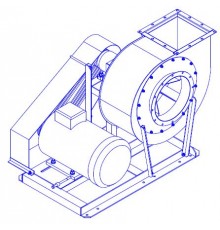 ВЕНТИЛЯТОРЫ РАДИАЛЬНЫЕ ПЫЛЕВЫЕ типа ВЦП 7-40