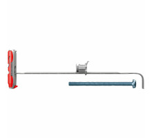 Дюбель самоустанавливающийся  DuoTec S PH M с полукруглым винтом с тупым концом, 12x60/M6x70 мм