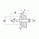 DIN 7337 GL Al/St 4,8x8,5 (0,5-3,5) Заклепка вытяжная с выпуклой шляпкой закрытая (глухая) алюминиевая со стальным стержнем, артикул М64907