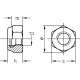 Гайка самоконтрящаяся DIN 982 6.0 высокая с нейлоновым кольцом ОЦ, M24