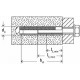 Анкер-гильза с внутренней резьбой fischer FIS E для химического анкера ОЦ, M12 15х85 мм