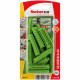 Распорный дюбель fischer SX Green с кромкой экологически чистый, 8x40 мм