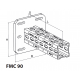 Консоль fischer FMC для тяжелых нагрузок гоц. сталь, 230x230x15-500 мм