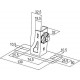 Фланец седельный fischer SF Clix 31 для профилей FLS ОЦ, 50x32x130 мм