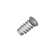 Втулка резьбовая с потайным фланцем M10x15,3x20, SW10, оц, арт.312А